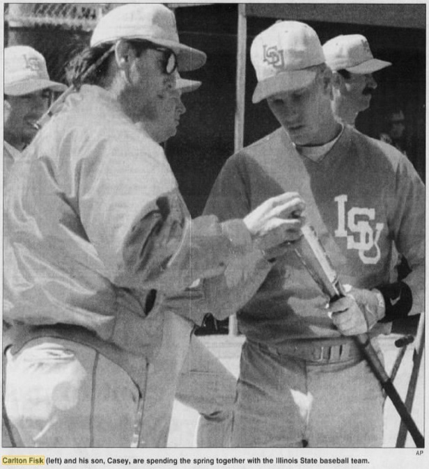 Carlton Casey Fisk B&amp;W